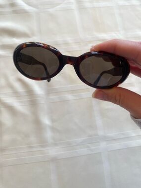 Vintage Oval Tortoiseshell Sunglasses